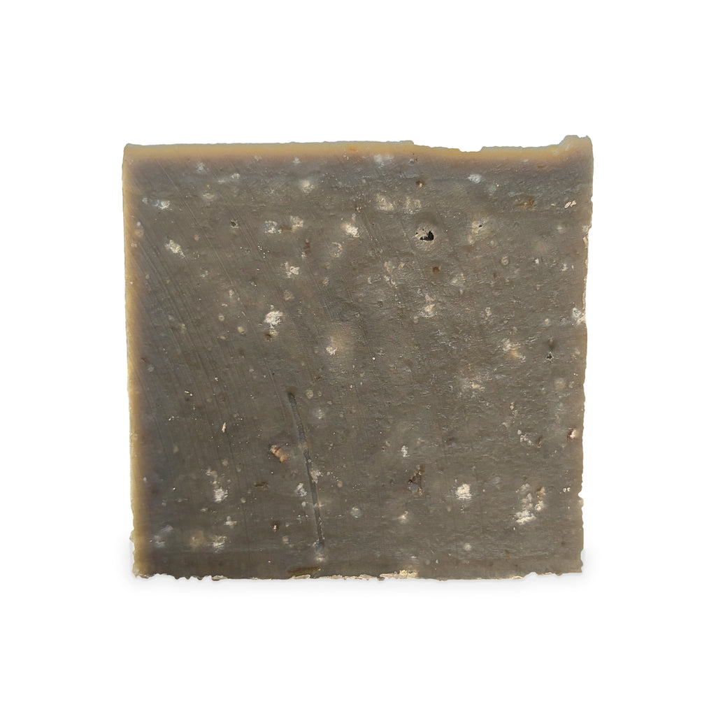 Wild Pine Tar beef tallow bar soap - bar detail